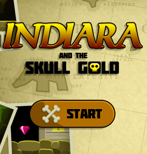 Indiara and The Skull Gold cover art