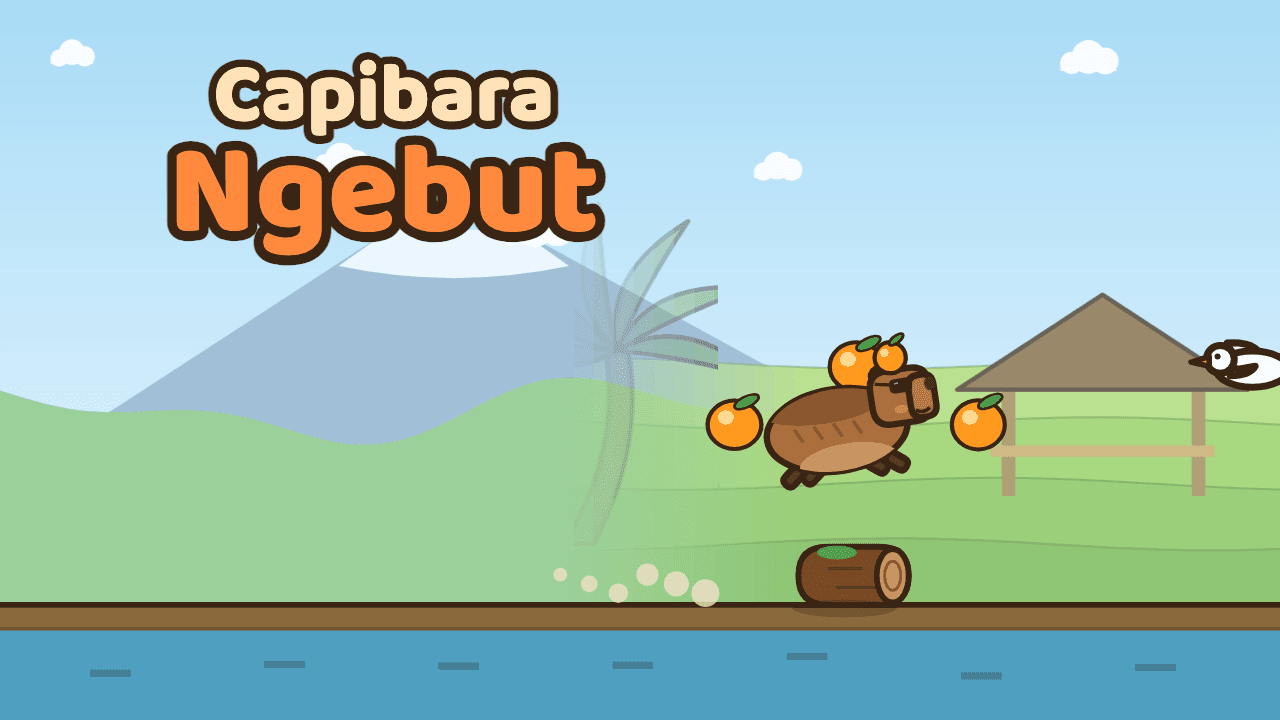 Capibara Ngebut — banner