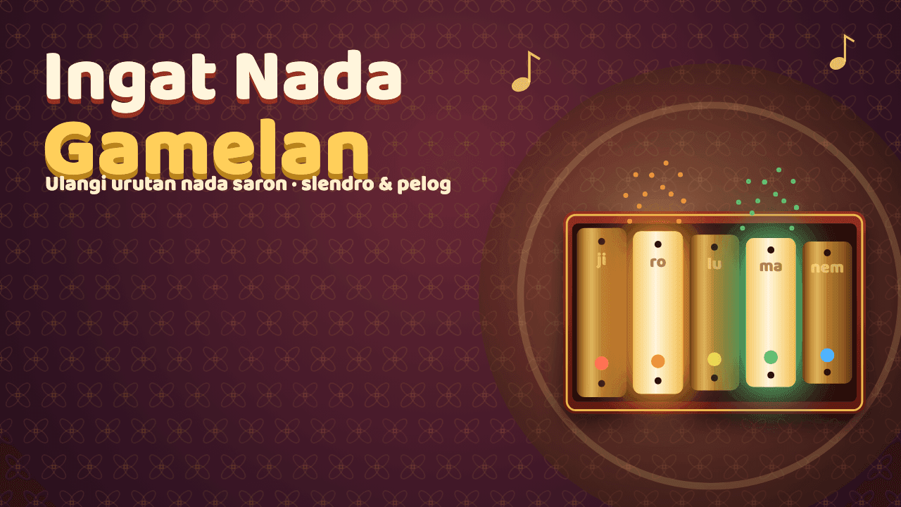 Ingat Nada Gamelan — banner
