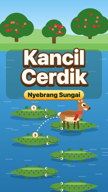 Kancil Cerdik Nyebrang Sungai cover art