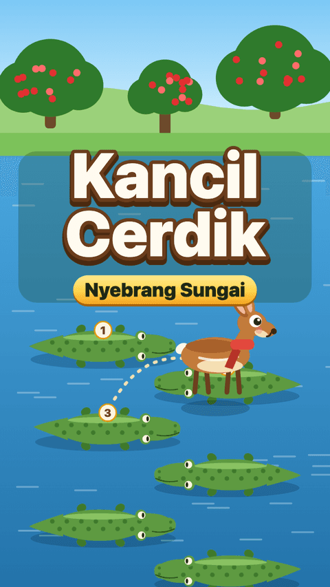 Kancil Cerdik Nyebrang Sungai cover art