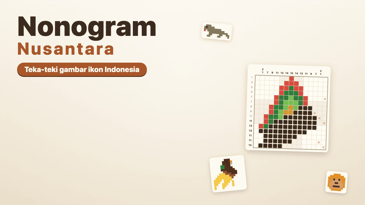 Nonogram Nusantara — banner