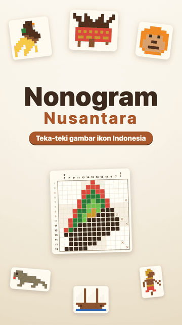 Nonogram Nusantara cover art
