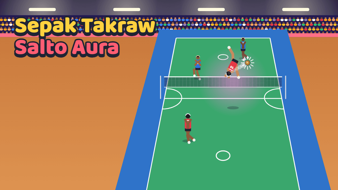Sepak Takraw: Salto Aura — banner